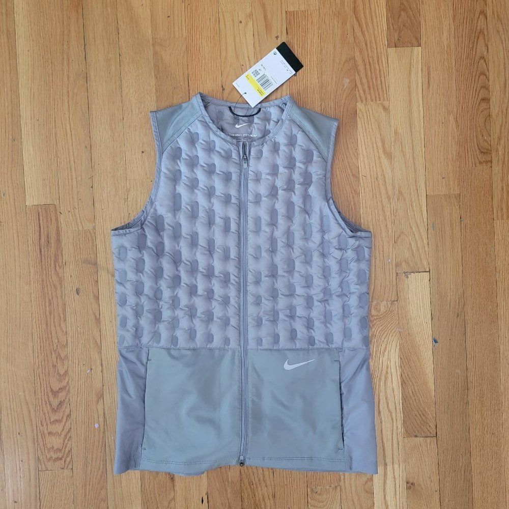 Nike Women's Therma-Fit Adv Downfill Running Vest Women's Gray Size Small — image 8 of 8